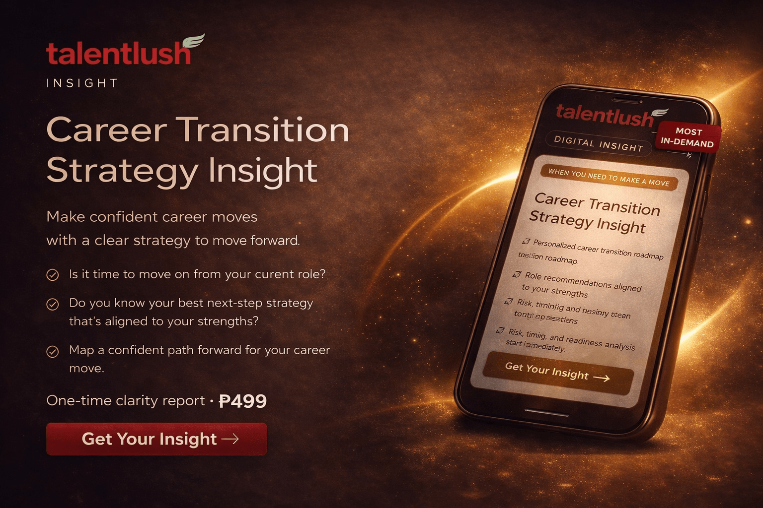 Career Transition Decision by Talentlush